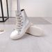 Cross border Couple High Top Shoes Thick Bottom Lace up Side Zipper Women's Shoes Large Size Fashion Shoes_desvips.com
