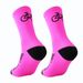 Sports & Outdoor Professional Sports Socks Mid Tube Sweat Absorbent Breathable Cycling Running Hiking Outdoor Cycling Socks_desvips.com