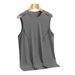 Summer Ice Silk Sports Vest Sleeveless T-Shirt Men's Basketball Training Wear Casual Running Beach Mesh Top Trendy_desvips.com
