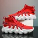 Unisex High Top Summer Casual Sneakes Chunky Breathable Men Outdoor Jogging Shoes Women Thick Sole Non-Slip Zapatillas_desvips.com