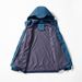 Men's 3-in-1 Fleece-Lined Detachable Two-Piece Jacket Women's Outdoor Hiking Windproof Waterproof Coat_desvips.com