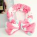 Cross-border Bowknot Trendy Korean-style Floral Headband For Sports, Yoga, And Makeup, Hair Accessory Manufacturer_desvips.com