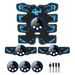 New Rechargeable Abdominal Muscle Patch Lazy Fitness Fat Burning Machine Trainer EMS Electronic Pulse Massager_desvips.com