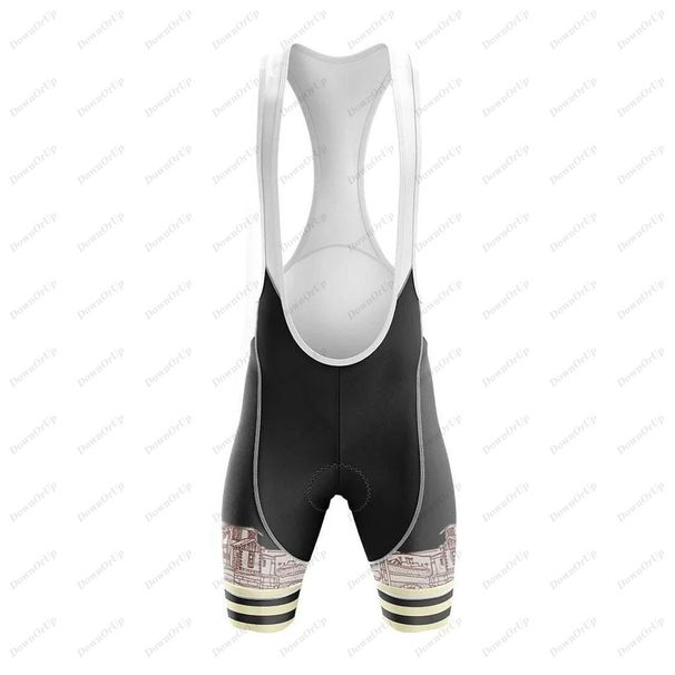 Cycling Jersey Set For Men Short Sleeve Mountain Biking Clothing Suit Bib Shorts Gel Breathable Pad Triathlon_desvips.com
