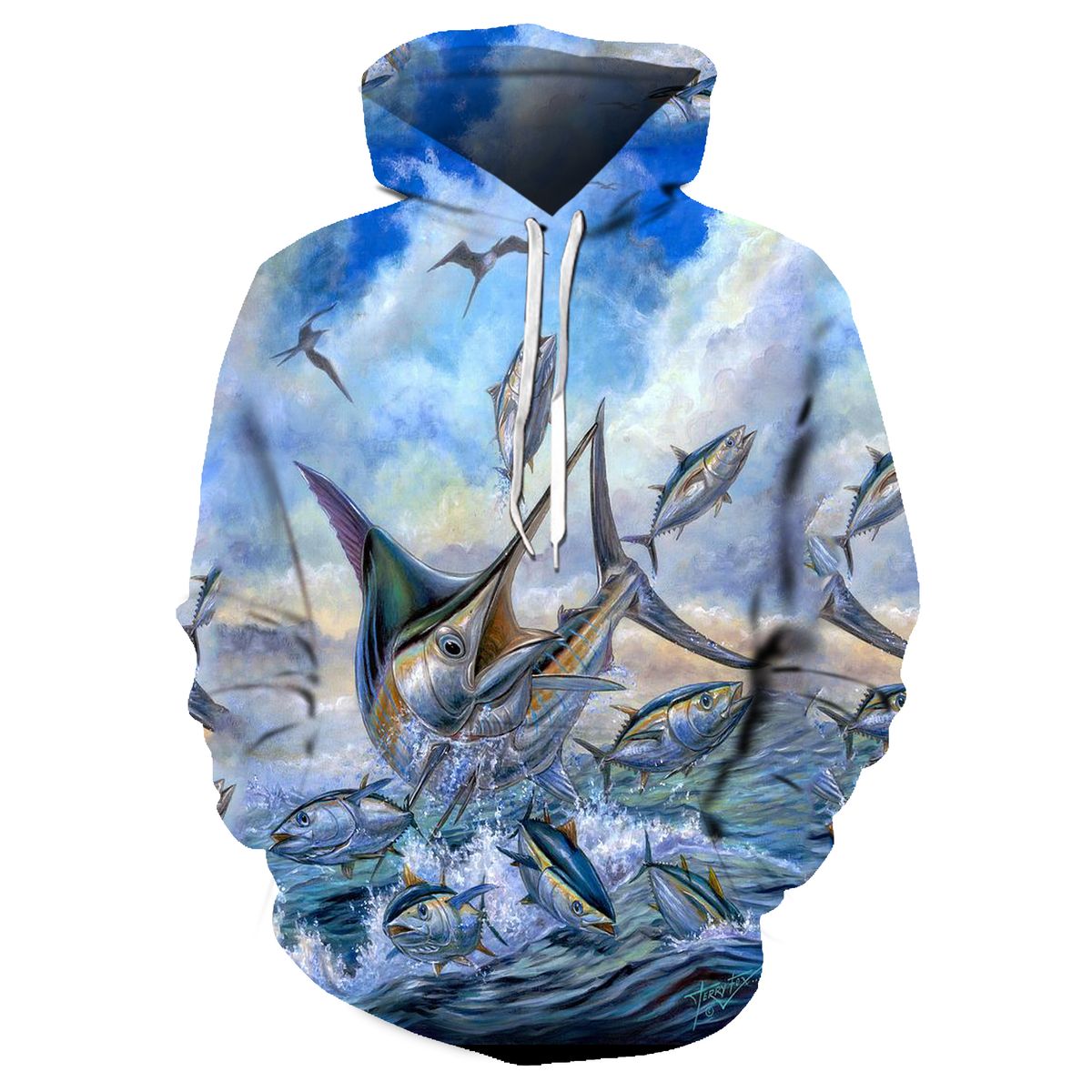 3D Printed Tuna Fishing Pattern Men's Hoodie Haruku Street Sweatshirt Unisex Casual Pullover Autumn Jacket Essential_desvips.com