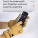 Ski For Men And Women, Winter Fleece-Lined Thickened Outdoor Cold-Proof Warm Windproof Waterproof Touchscreen Couple_desvips.com
