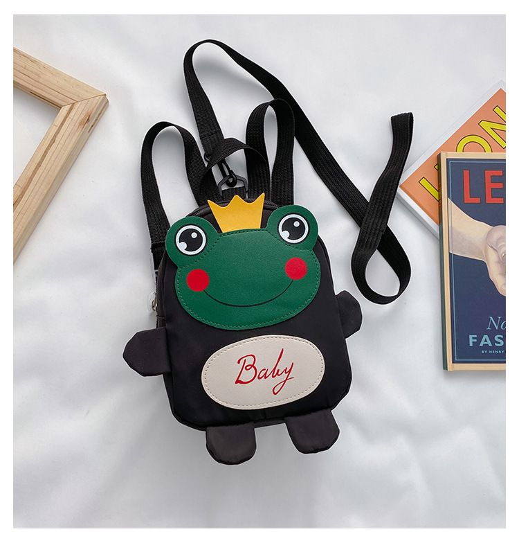 Andralyn Red Panda Children's Shoulder Bag Anti Lost Backpack for Boys and Girls Little Frog Kindergarten Book Bag_desvips.com