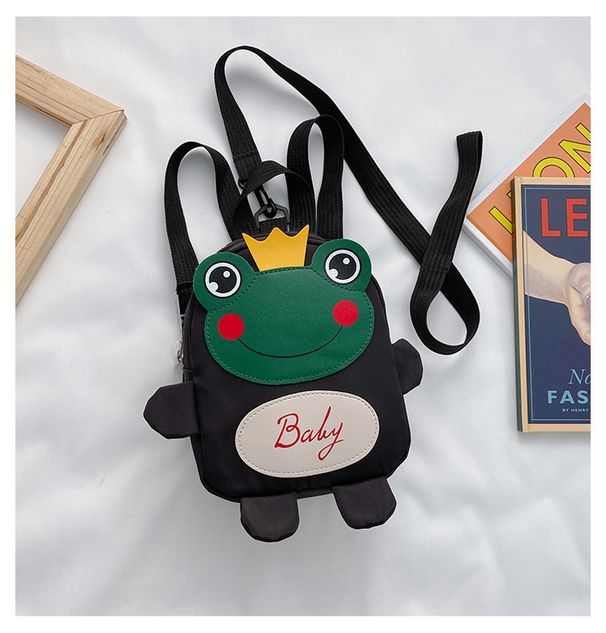Andralyn Red Panda Children's Shoulder Bag Anti Lost Backpack for Boys and Girls Little Frog Kindergarten Book Bag_desvips.com