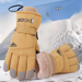 Five Finger Skiing Warm Gloves Windproof, Cold Resistant, Waterproof, Extra Touch Screen, Winter Cycling, Thick Anti_desvips.com