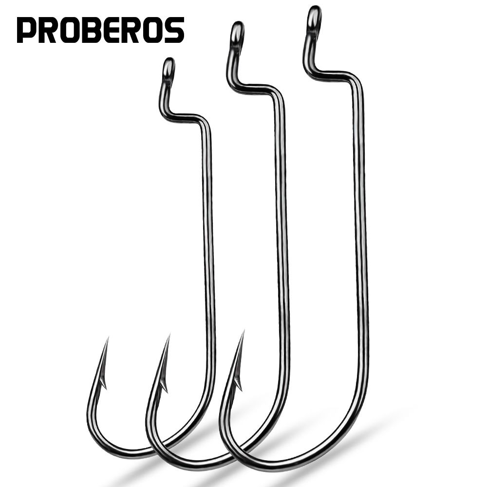 Enhanced Narrow Belly Crankbait 10 Pieces/Pack Fine Packaging Lure Bait Texas Rig Soft Worm Hooks_desvips.com