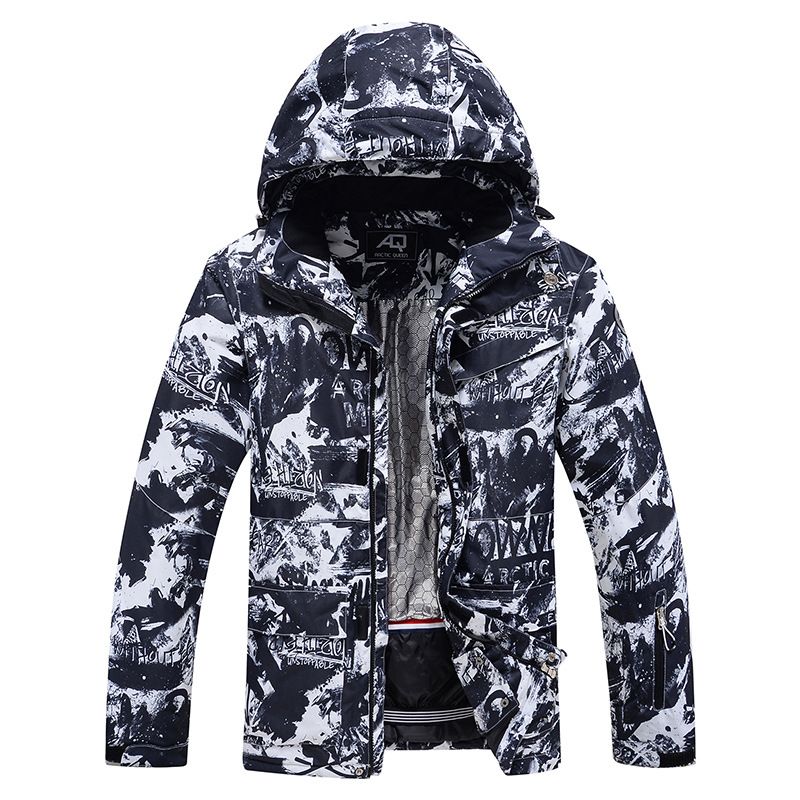New Men's Suit Winter Outdoor Windproof Water-Repellent Warm Thickened Snowboard Snow Ski Jacket_desvips.com