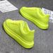 Red Lacquered Men's Fashion Black Casual Skateboard Outdoor Tennis Walking Shoes Universal Men And Women_desvips.com