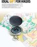 Black Pocket Waterproof Compass Toy Camping Compasses Glow In The Dark Military Gearfor For Hiking, Camping,Backpacking,_desvips.com
