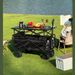 Outdoor Foldable Collapsible Rear Opening For Kids, Reclining Camping With Adjustable Table And Small Push Cart_desvips.com