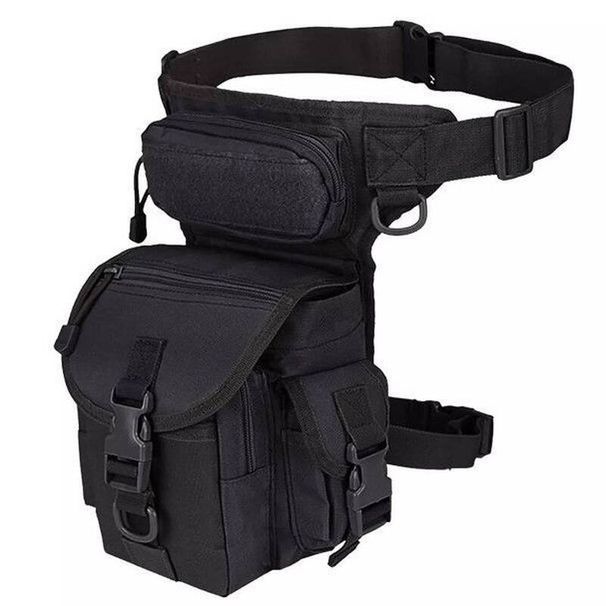Thickened Upgraded Portable Outdoor Tactical Leg Water-Resistant Oxford Cloth Multi-Functional Waist Hiking Cycling Bag_desvips.com