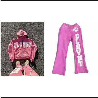 2025 Zipper CLRVNT Sweatshirt Cool Internet Celebrity Hooded Cardigan Letter Print New Jacket_desvips.com