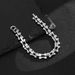 Hot-selling New Product : Titanium Steel Chain Link Gear Bracelet, Versatile Stylish For Both Men And_desvips.com