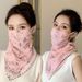 Sun Protection Mask For Women, Full Face Cover, Guard, Mask, Veil, Neck Warmer, Ice Silk Scarf, Women's Sunshade_desvips.com