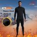 Fleece-Lined Running Sportswear Set For Men Outdoor Skiing Hiking Mountaineering Base Layer Thermal Underwear Quick-Dry_desvips.com