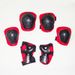 Children's Landmine Protective Gear 6-Piece Knee Elbow Wrist Pads Set For Roller Skating Cycling Skateboarding Bicycle_desvips.com