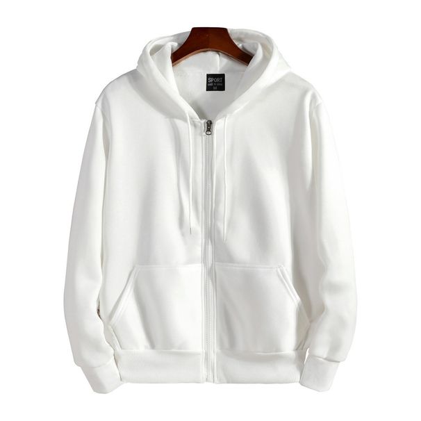 Autumn Winter Zipper New Hoodie Unisex Casual Sports Drop Shoulder Sweatshirt Wholesale Loose Plus Size_desvips.com