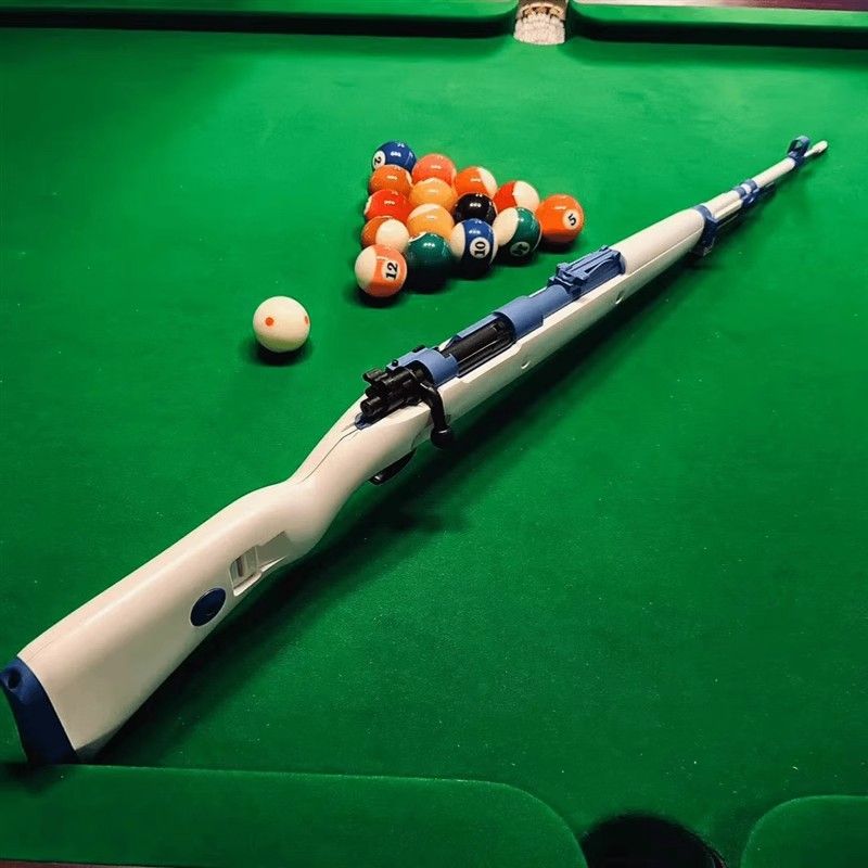 98k Spring Automatic Ejection Cue Gun Black Technology High Appearance Billiard Hall Traffic Attraction Artifact_desvips.com