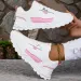 Sneakers Women Lace Up Flats Ladies Outdoor Running Walking Shoes Comfortable Breathable Female Footwear Big Size_desvips.com
