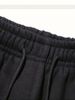 Men's Casual Delicate Elastic Running Pants, Fast Drying Ice Silk Straight Tube Breathable Fitness Pants_desvips.com
