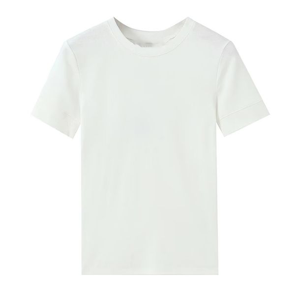PB&ZA Spring New Product Cross-Border Casual Women's Short-Sleeve Round-Neck T-Shirt Basic Top Versatile 2335637_desvips.com
