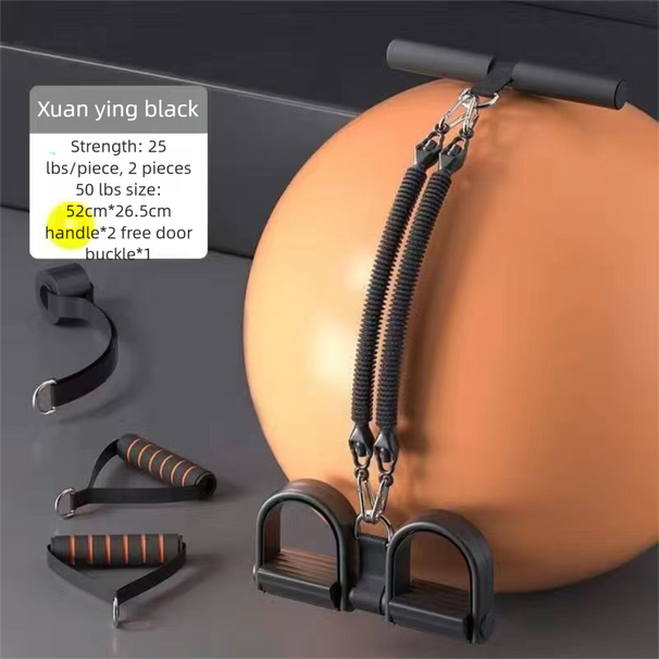 Multifunctional Band Fitness Belly Slimming Men Yoga Equipment Pilates Home Use Women Weight Loss Foot Pedal Resistance_desvips.com