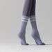 New Autumn And Winter Yoga Solid Color Women's Sports Socks, Silicone Non-slip Terry Sole, Cotton Mid-calf Socks For_desvips.com