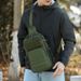 New Outdoor Multifunctional Camouflage Shoulder Crossbody Tactical Chest Bag, Men's Leisure Travel Sports Backpack, Can Be Used As A Fishing Bag_desvips.com
