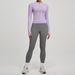 High-Waist Yoga Outfit Set - Stretchy Workout Two-Piece For Running & Gym - Breathable Tights & Top For Women_desvips.com