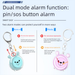 Rechargeable Home Outdoor One-Key Emergency Women's Device Self-Defense Personal Anti-Wolf Alarm_desvips.com