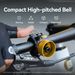 ROCKBROS Bike Bell Mini Bell Copper Alloy 90dB For 22.2–31.8mm Handlebars_desvips.com