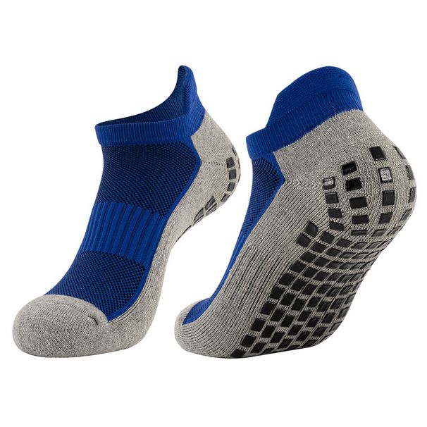 Football Low Top Glue Non Slip Boat Towel Bottom Floor Yoga Running Sports Socks FootballSock_desvips.com