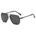 Men's Polarized Sunglasses For Driving, Outdoor Sports UV-Protection Cycling Glasses, Stainless Steel Material Photochromic Goggles_desvips.com