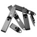 Stainless Steel Universal Knife Scabbard Waist Sheath Carrying Kydex K Belt Clip_desvips.com