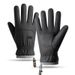 Cycling Gloves Skin Feel Gloves Touch Screen Warm Plus Velvet Thickened Autumn And Winter Waterproof Electric Car Riding Gloves Men Driving_desvips.com
