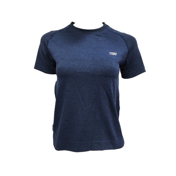 Spring And Summer Sports Short Sleeve Women's Yoga Wear Running Fitness Seamless Loose Quick-Dry Breathable_desvips.com