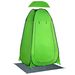 Tenda Doccia Da Campeggio Per Esterni Con Porta A Cerniera, Borsa, Portaoggetti E Gancio, 126x124x189cm, Verde_desvips.com