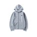 2025 New Spring Hooded Cardigan Sweatshirt Fashion Embroidery Loose Plus Size Youth Zipper Jacket_desvips.com