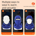 Winter Double Layer Polar Fleece Full Face Neck Protector Multifunctional Cycling Ski Mask Windproof Helmet Liner Warm_desvips.com
