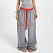 Korean Style Plaid Patchwork Sports Dance Sweatpants For Men Loose Straight Wide-Leg Casual High Street Pants Ins_desvips.com