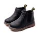 Padded Cotton Girls' Martin New British Style Boys' Short Solid Color Warm 2025 Spring Autumn Single Boots Artificial_desvips.com