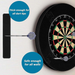 18inch 45cm Dia Dartboard Surround Protector, EVA Foam Thicken Wall Guard With Interlocking Design, Dart Gaming Decor_desvips.com