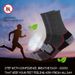 6 Pairs Men's Heavy Cushion Hiking Socks Cotton Anti-Odor Moisture-Wicking Unisex Sizes 35-50 For Trekking Running_desvips.com