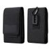 Vertical Flap Velcro Oxford Cloth Mobile Phone Waist Bag_desvips.com