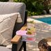 Portable Clip‑On Cup Holder,Multifunctional Drink Holder For Sofa Armrest Beach Pool Chair Foldable Beverage Support Rack_desvips.com