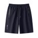 Men's Quick-dry Ice Silk Sports Shorts, Summer Thin Style, Loose Fit For Basketball, Fitness, Casual Wear, Football,_desvips.com